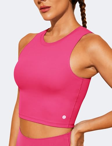 Natural Feelings Nudi Sports Bras for Women Removable Padded Yoga Tank Tops Sleeveless Fitness Workout Crop Tops
