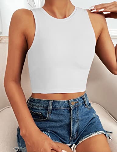 Natural Feelings Nudi Sports Bras for Women Removable Padded Yoga Tank Tops Sleeveless Fitness Workout Crop Tops