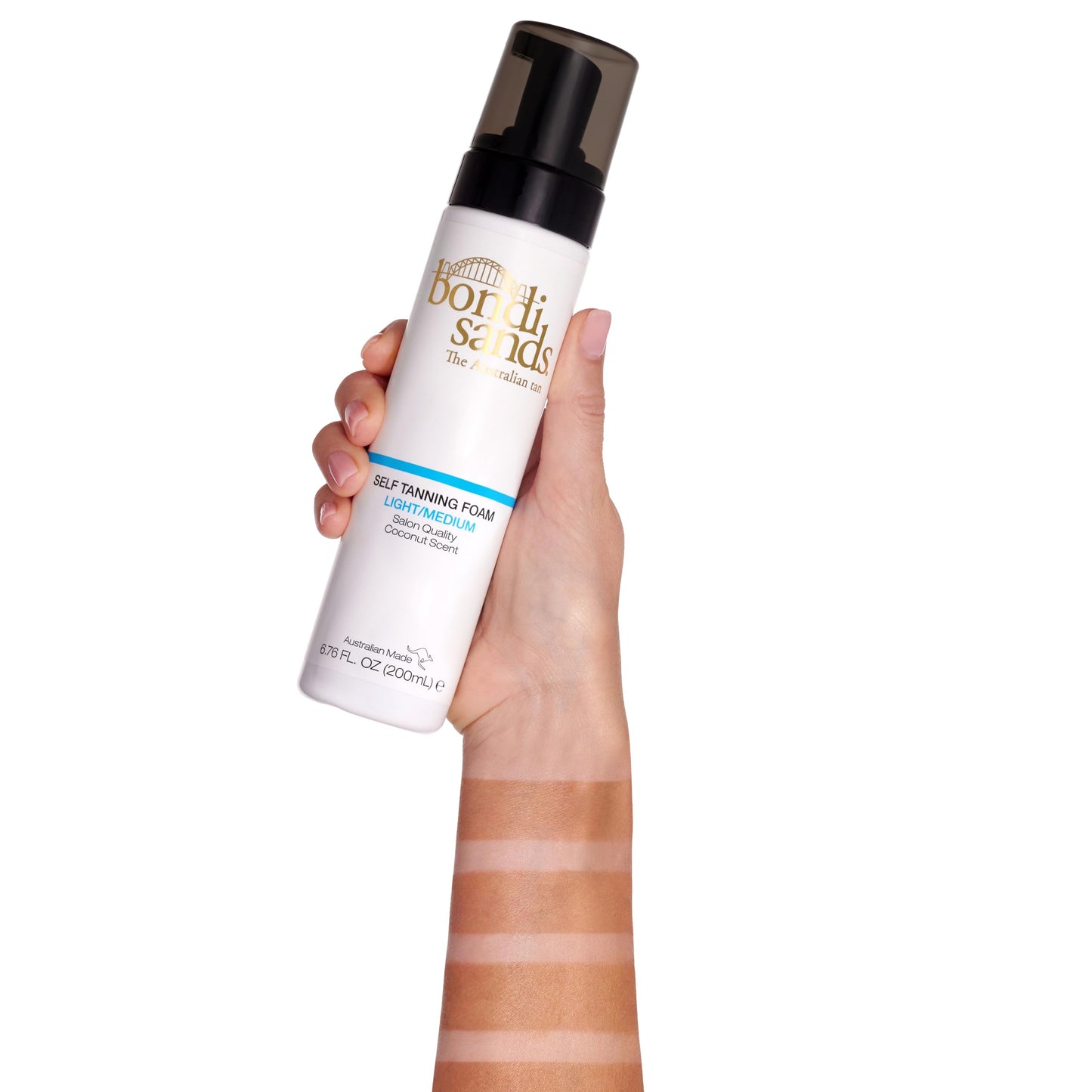 Bondi Sands Self Tanning Foam | Lightweight, Self-Tanner Foam Enriched with Aloe Vera and Coconut Provides an Even, Streak-Free Tan