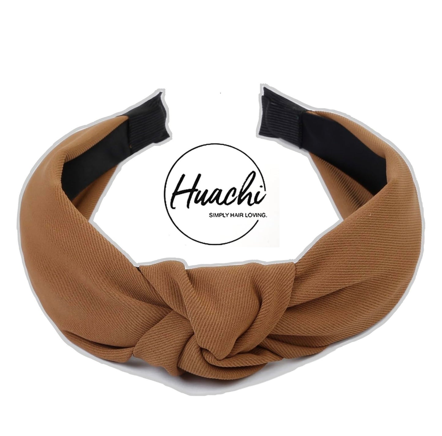 Knotted Headbands for Women Non Slip Fashion Women Headbands for Hair Cute Hairband for Women's Hair Wide Top Knot Hair Hoops for Girls Black White Leopard Head Band Trendy Hair Accessories for Women