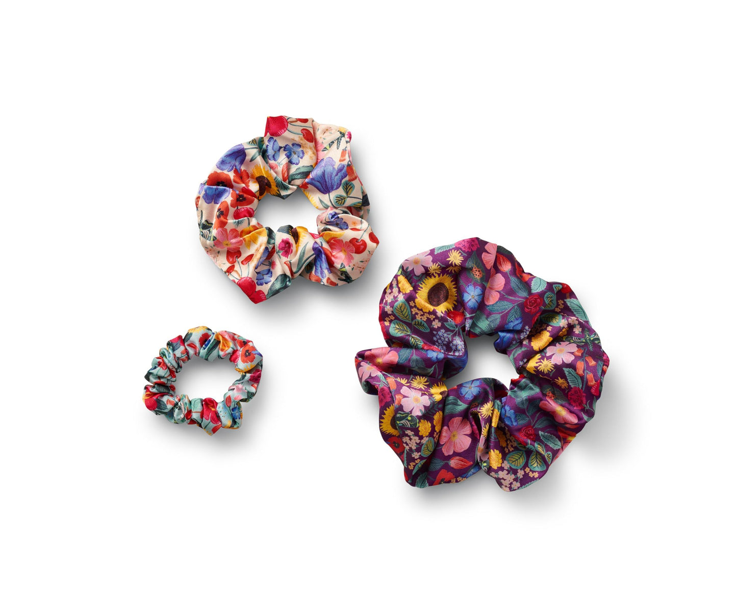 RIFLE PAPER CO. Garden Party Knotted Fabric Headband | Signature Bright Floral Pattern, Top Off Your Outfit. Covered Plastic Band Durable for Everyday Use (Gift for Mom, Teen, Girl)